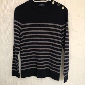 Saint-James women's sweater size Large - mended - see pictures